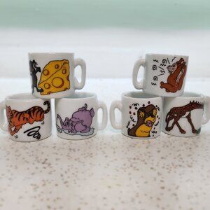 Animal Mini Mug Set